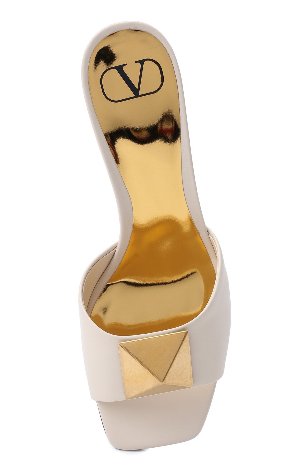 Кожаные мюли one stud VALENTINO, арт. XW0S0EL3/CYI, фото 6