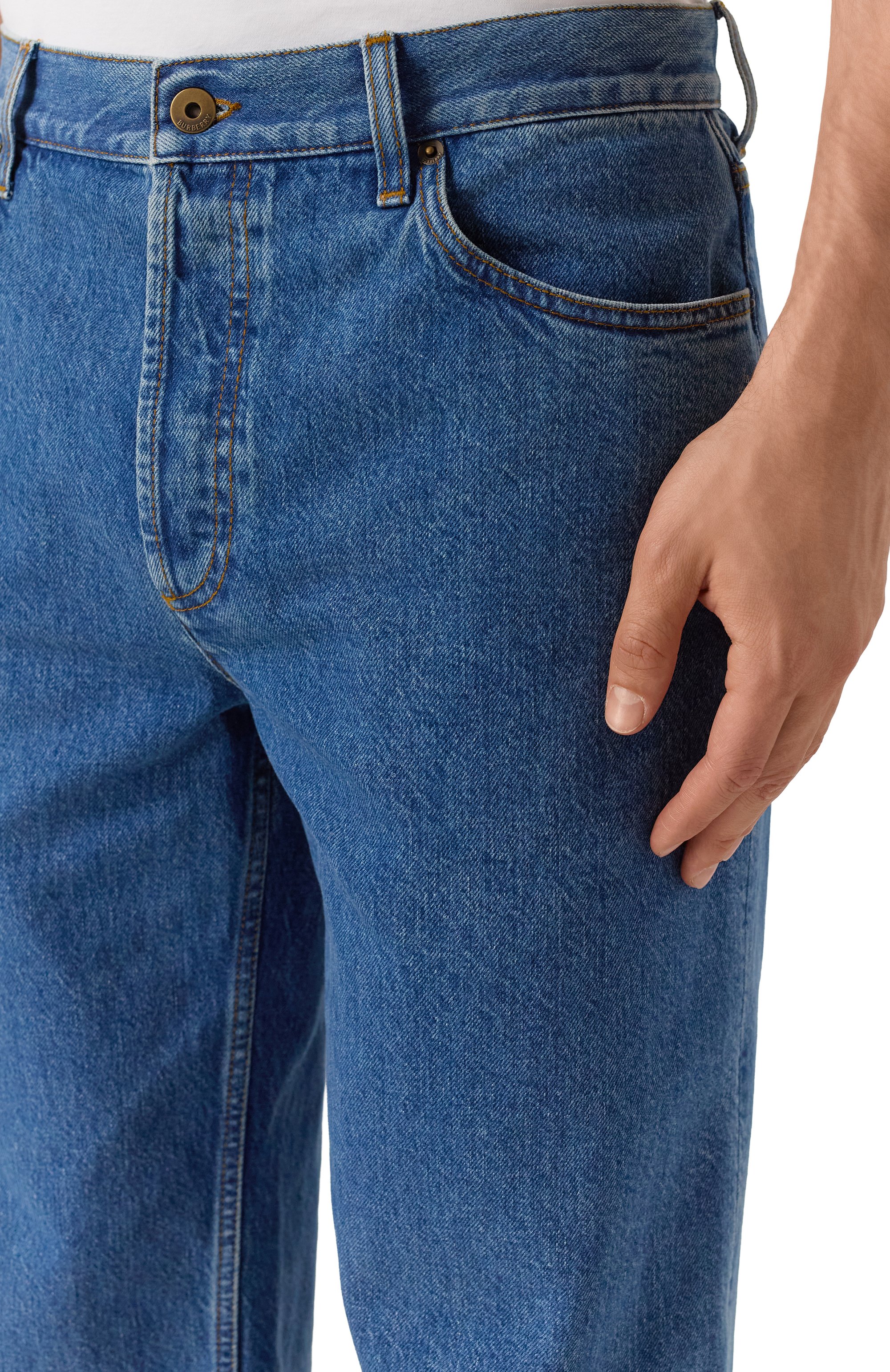 Джинсы BURBERRY, арт. 8111103, фото 5