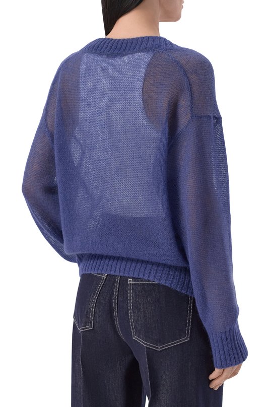 Свитер Brunello Cucinelli M2I776852 Синий  M2I776852 Фото 4