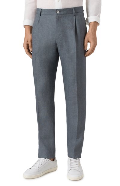 Льняные брюки DOLCE & GABBANA, арт. GP06JT/FU4MF, фото 3