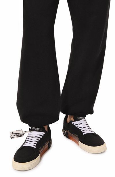 Текстильные кеды vulcanized OFF-WHITE, арт. 0MIA085F21FAB0011045, фото 3