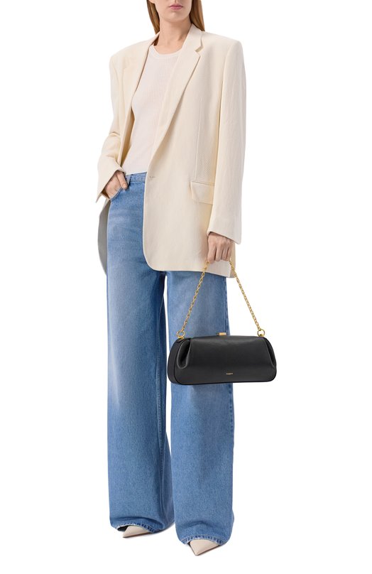 Сумка Oyster Clutch Yuzefi 0YSTER CLUTCH/PEBBLE GRAIN LEATHER Чёрный  0YSTER CLUTCH/PEBBLE GRAIN LEATHER Фото 3