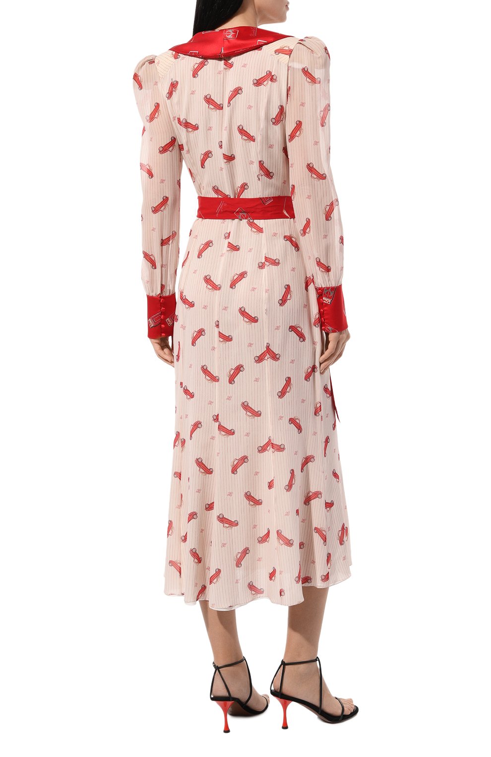 Шелковое платье ULYANA SERGEENKO, арт. ABM010FW23P 2581т23, фото 4