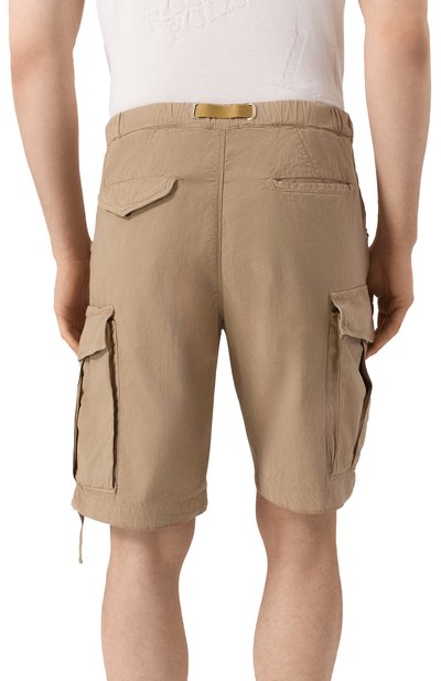 Шорты из хлопка и льна WHITE SAND, арт. 25SU59/11, фото 4