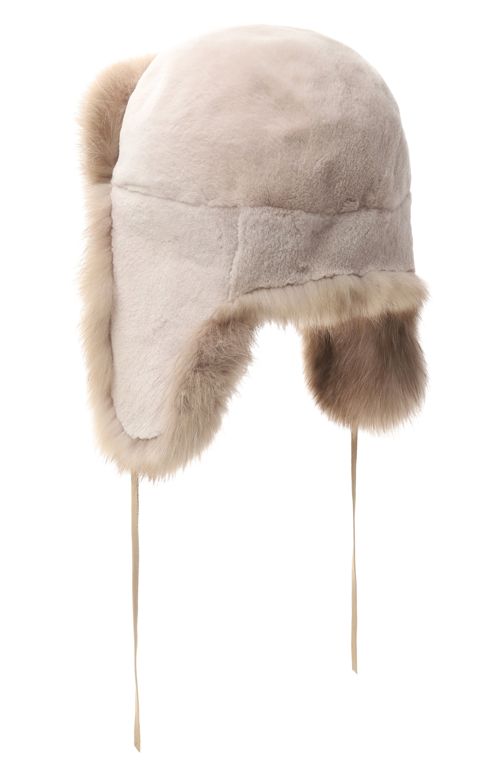 Меховая шапка-ушанка майкл из соболя и норки FURLAND, арт. 0201419750026100016, фото 2