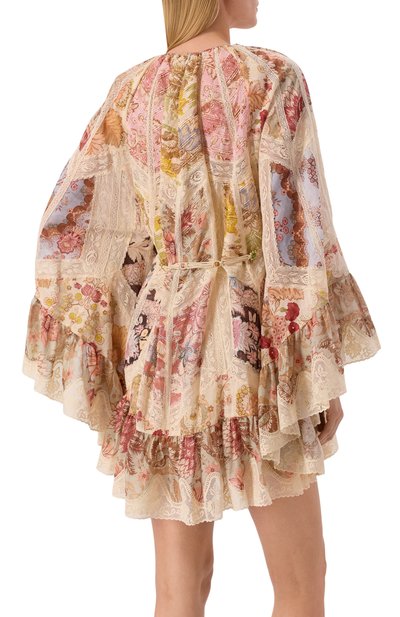 Хлопковое платье ZIMMERMANN, арт. 6499DRS263, фото 3