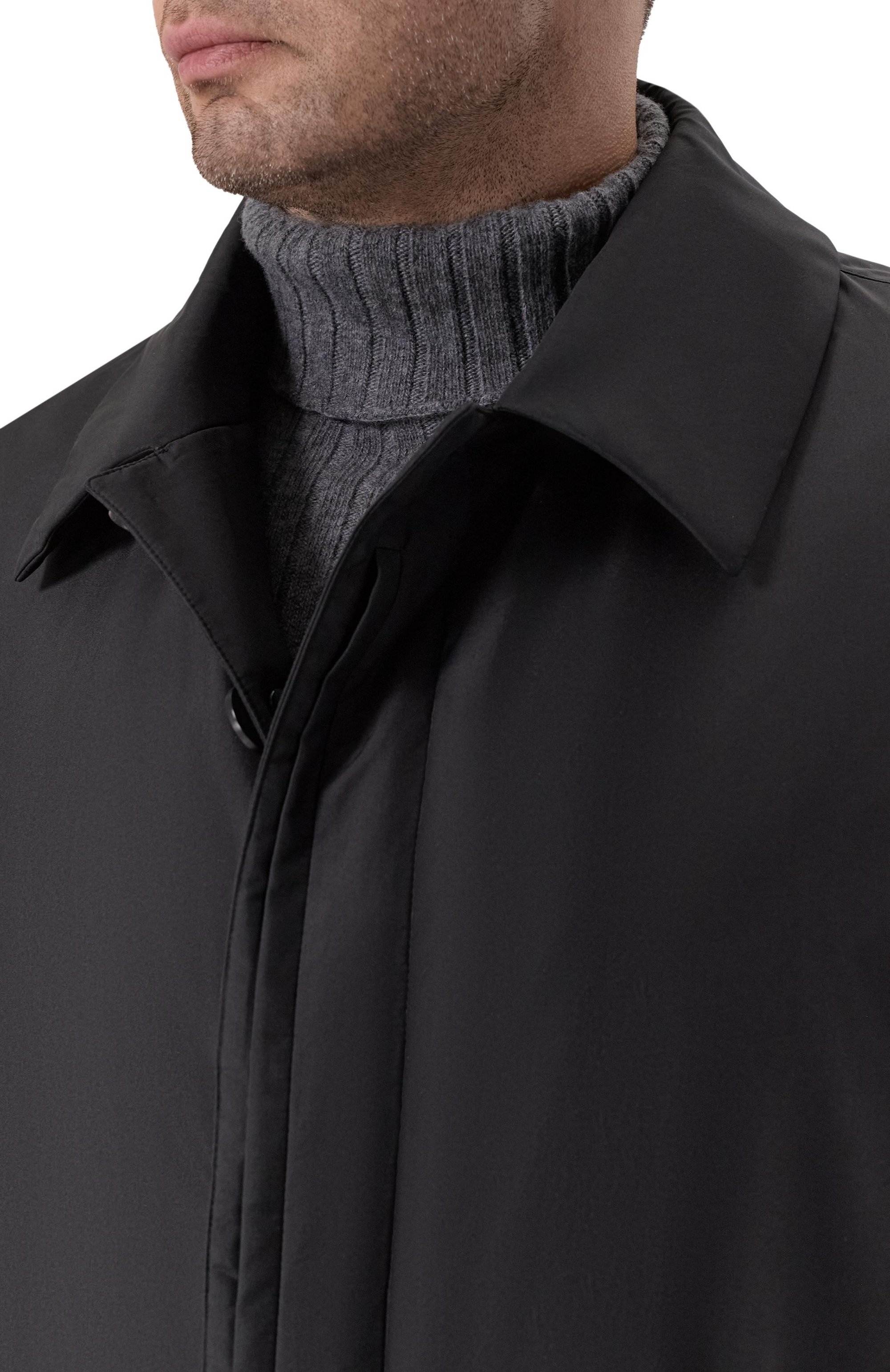 Шелковая парка с подкладкой из норки MVST, арт. M25.1PM.C002H-V BS/F020+MINK, фото 5