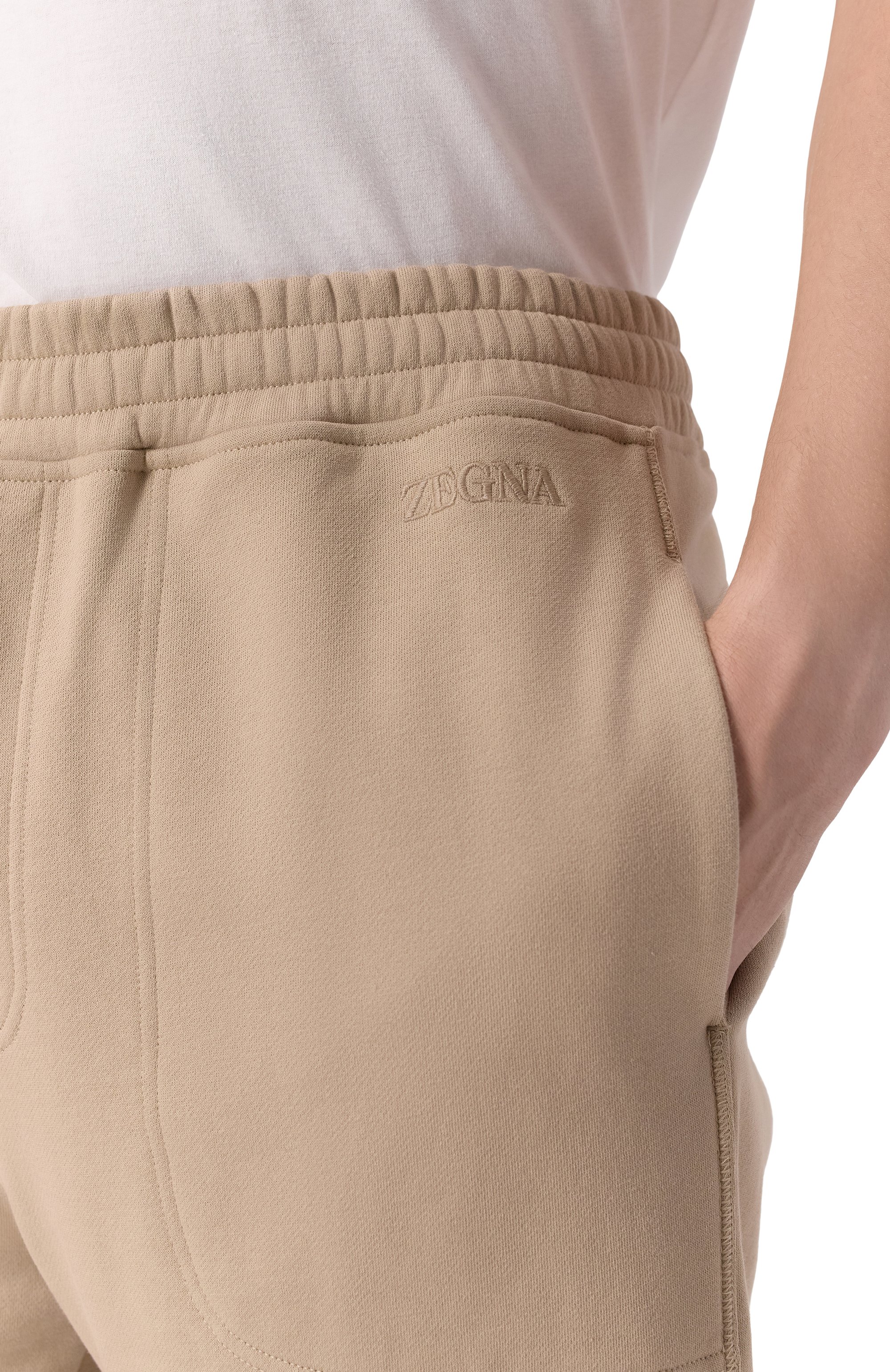 Хлопковые шорты ZEGNA, арт. N6N10/194, фото 5