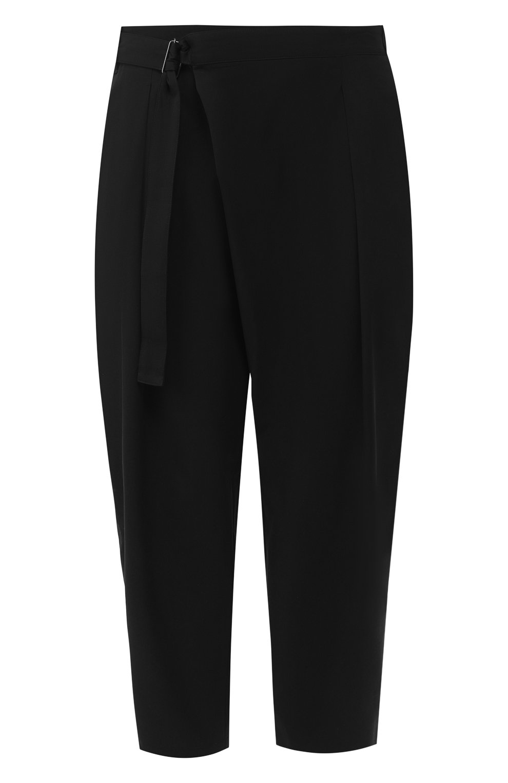 Хлопковые брюки KAZUYUKI KUMAGAI черного цвета по цене 32100 руб., арт. KP91-056, фото 1 Хлопковые брюки KAZUYUKI KUMAGAI, арт. KP91-056, фото 1