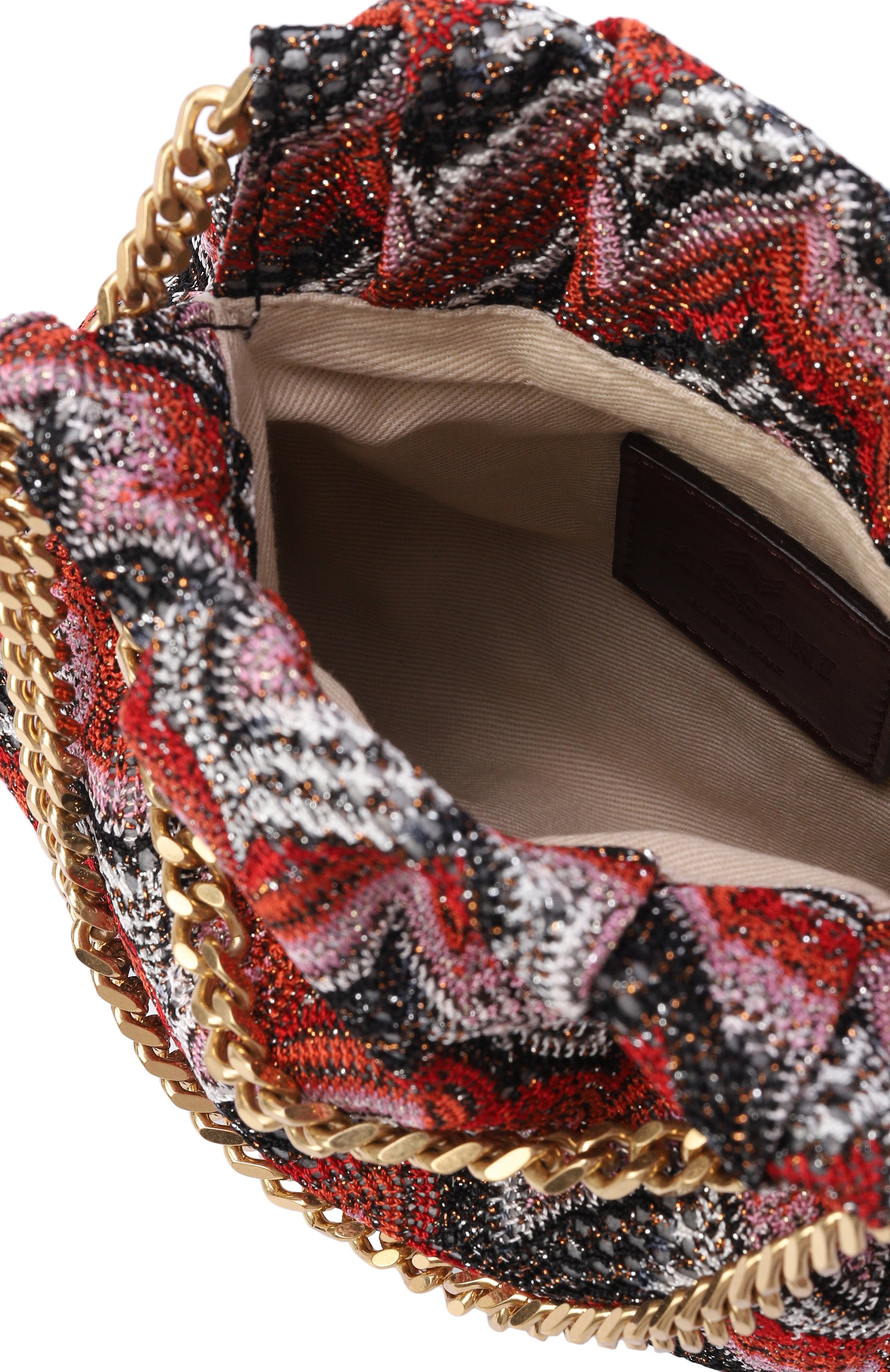 Сумка MISSONI темно-красного цвета по цене 29400 руб., арт. MI10070F, фото 5 Сумка MISSONI, арт. MI10070F, фото 5