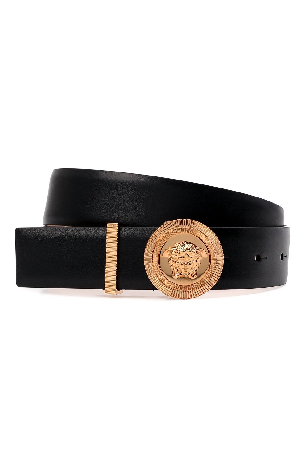 Кожаный ремень medusa biggie VERSACE, арт. 1004009/DV3T, фото 1