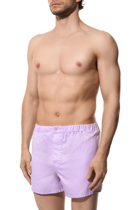 Хлопковые боксеры Stefano Ricci BX005/S2716 Сиреневый  BX005/S2716 Фото 2