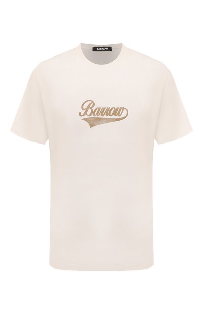 Мужская хлопковая футболка BARROW, арт. F4BWMATH073