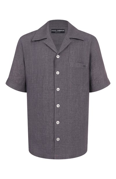 Мужская льняная рубашка DOLCE & GABBANA, арт. G5JH9Z/FU4L5