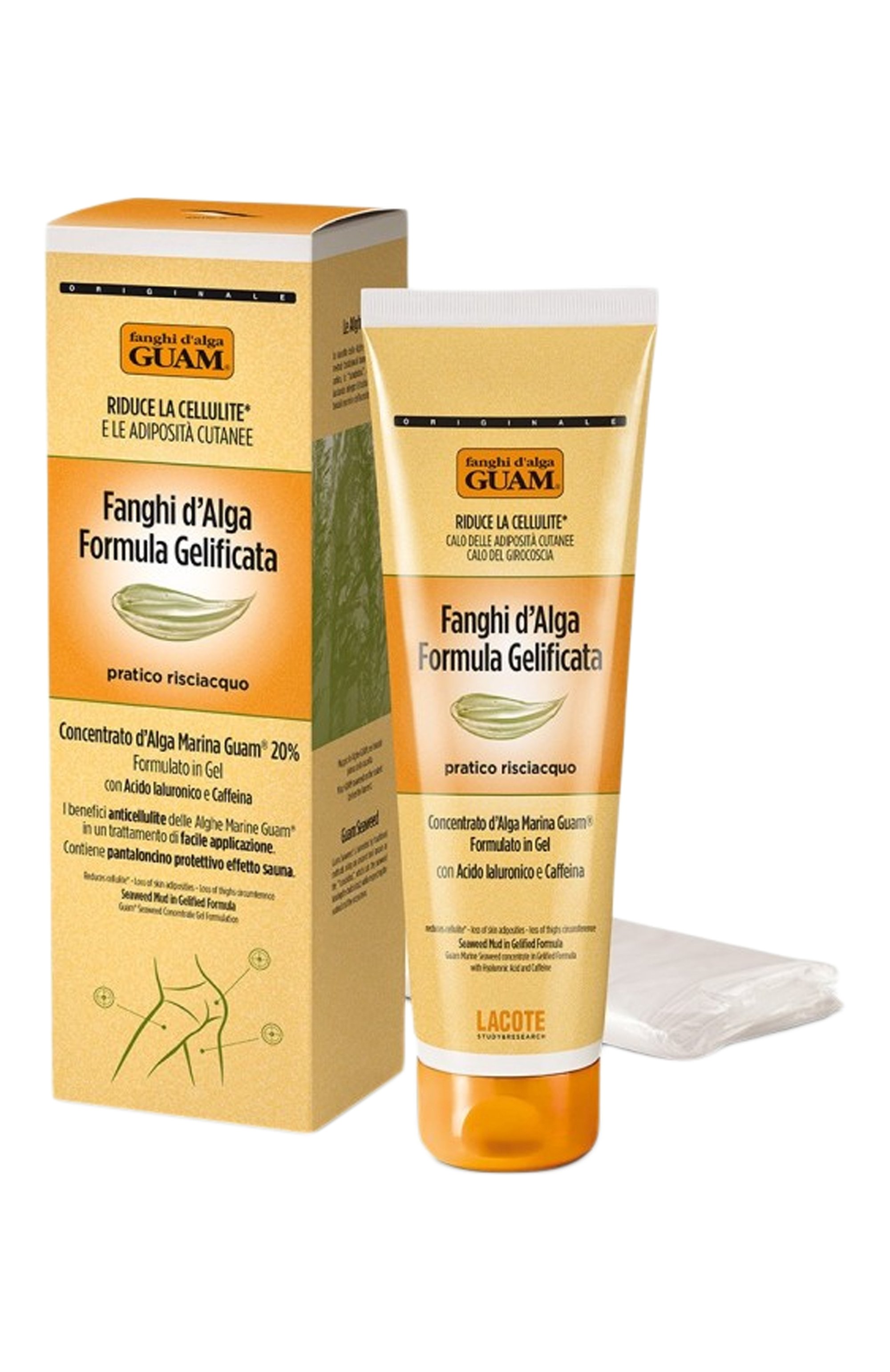 Антицеллюлитная маска-гель с высоким содержанием водорослей (275ml) GUAM, арт. 8025021112954, фото 2