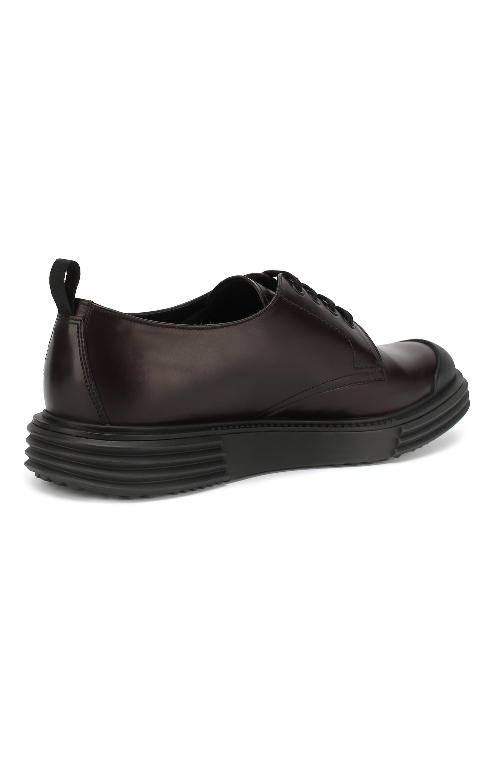 Кожаные дерби PRADA, арт. 2EE286-ZJY-F0397, фото 4