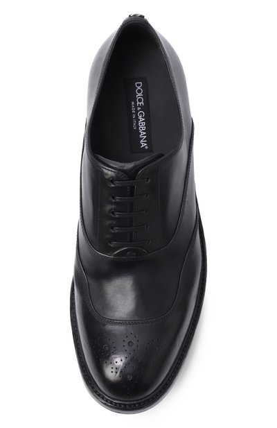 Кожаные оксфорды marsala DOLCE & GABBANA, арт. A20206/A0096, фото 5