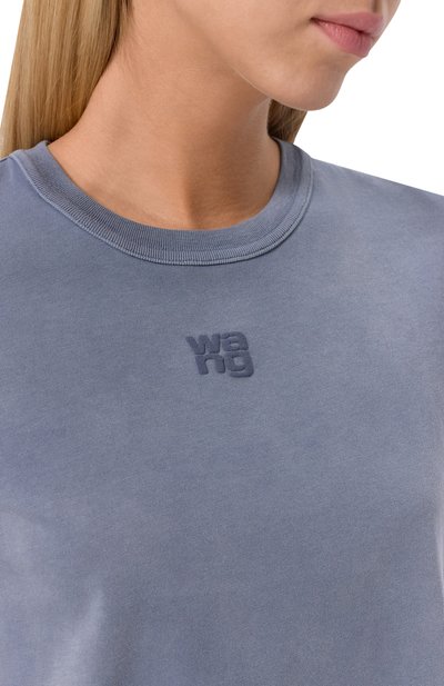 Хлопковая фу�тболка ALEXANDERWANG.T, арт. 4CC3241521, фото 5