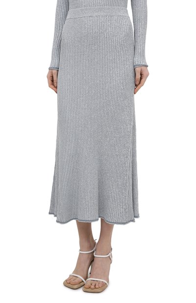 Юбка из вискозы THEORY, арт. L0116717, фото 3