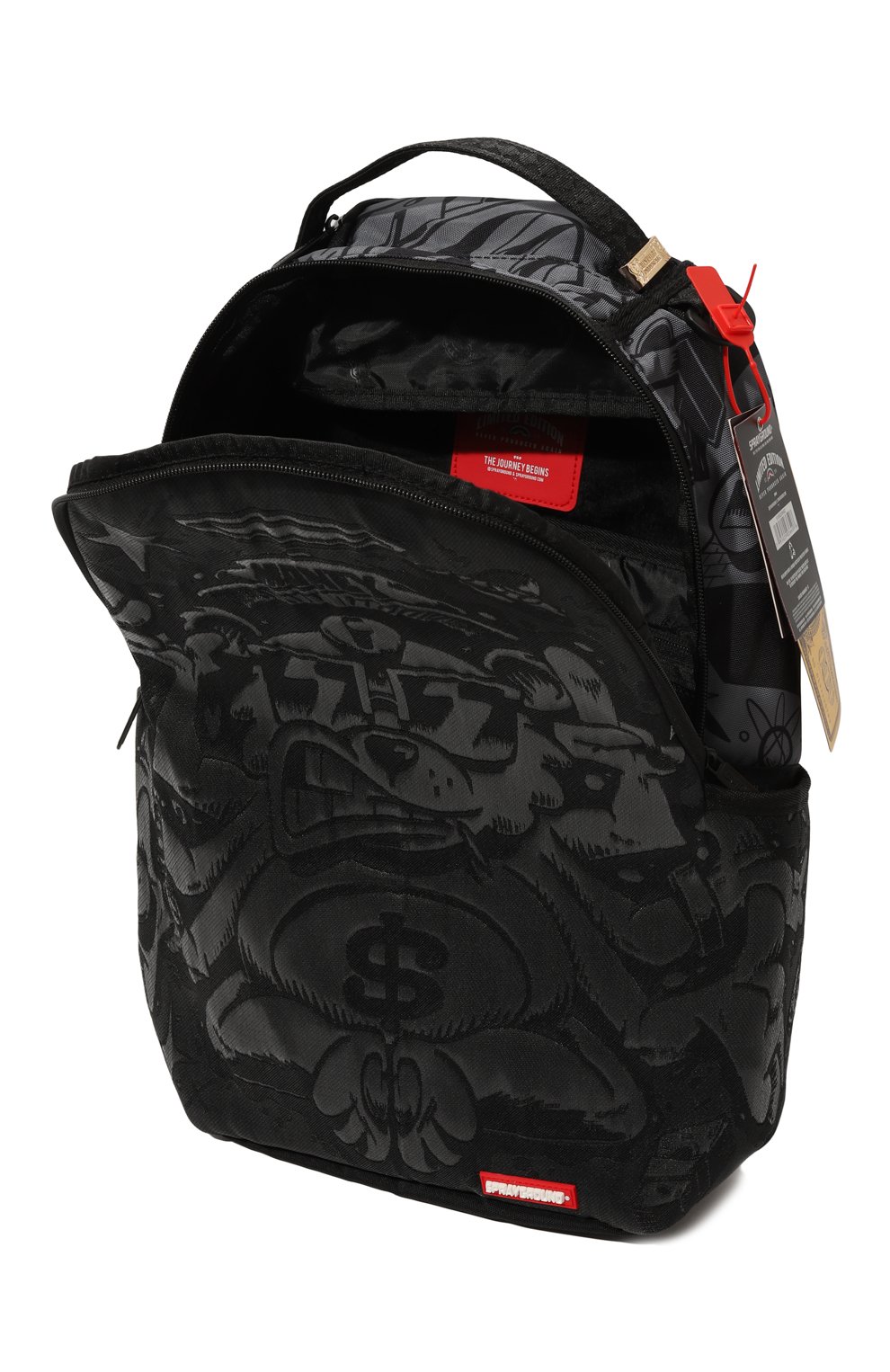 Рюкзак SPRAYGROUND черного цвета по цене 26850 руб., арт. 910B5205NSZ, фото 3 Рюкзак SPRAYGROUND, арт. 910B5205NSZ, фото 3