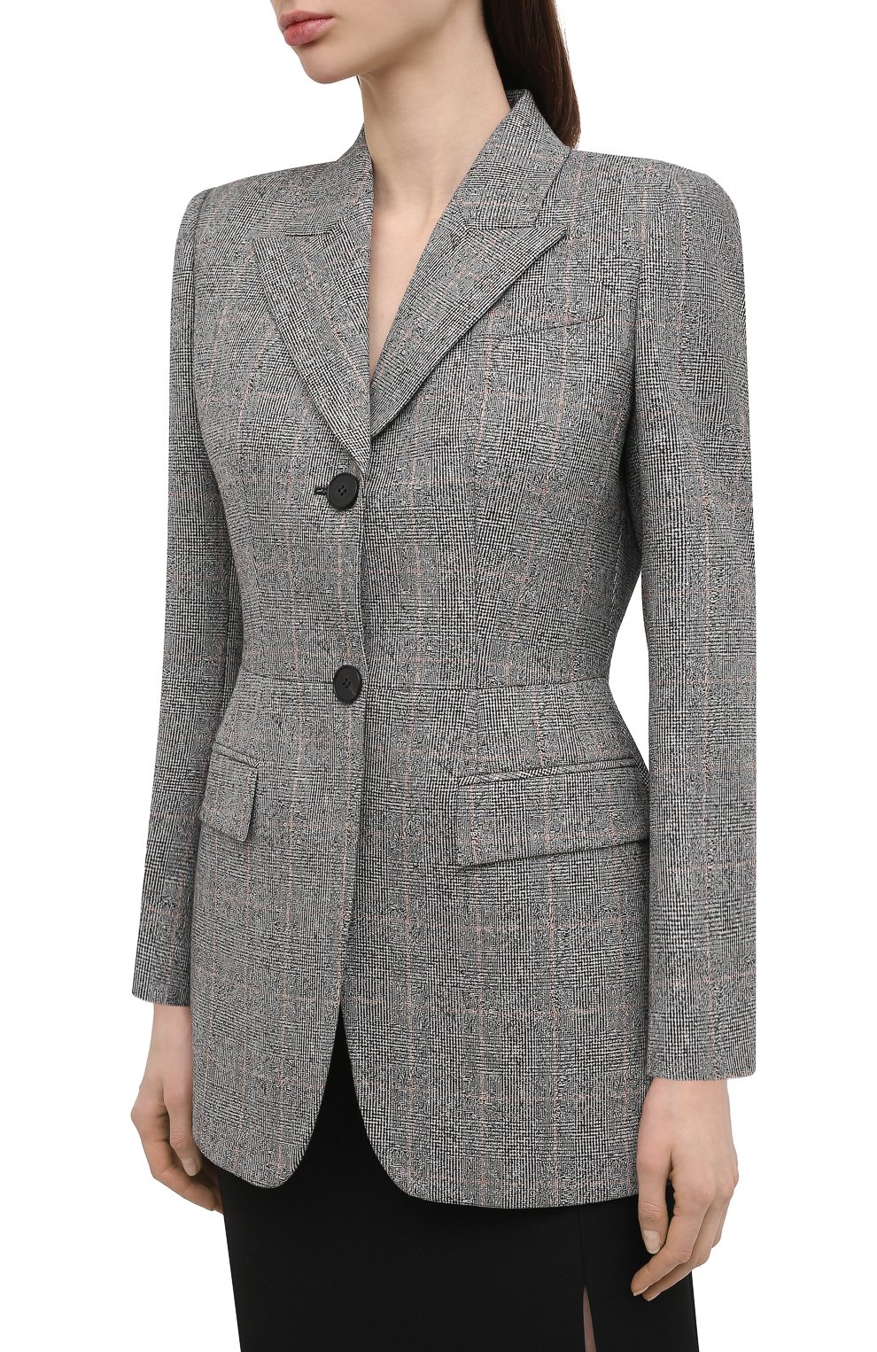 Шерстяной жакет ALEXANDER MCQUEEN, арт. 649770/QJAB0, фото 3