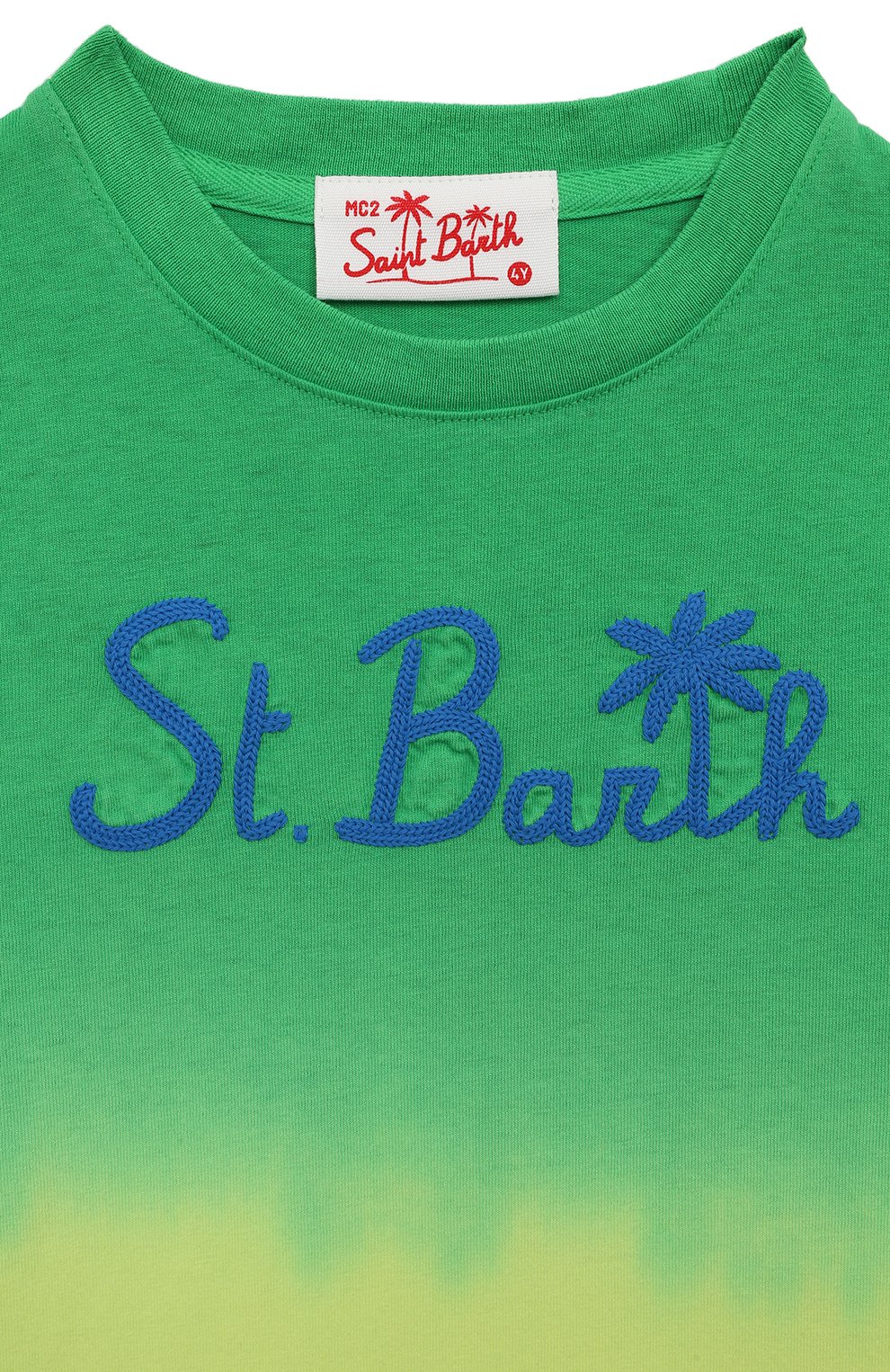 Хлопковая футболка MC2 SAINT BARTH, арт. STBK/P0RT0FIN0 JR T/00835D, фото 3