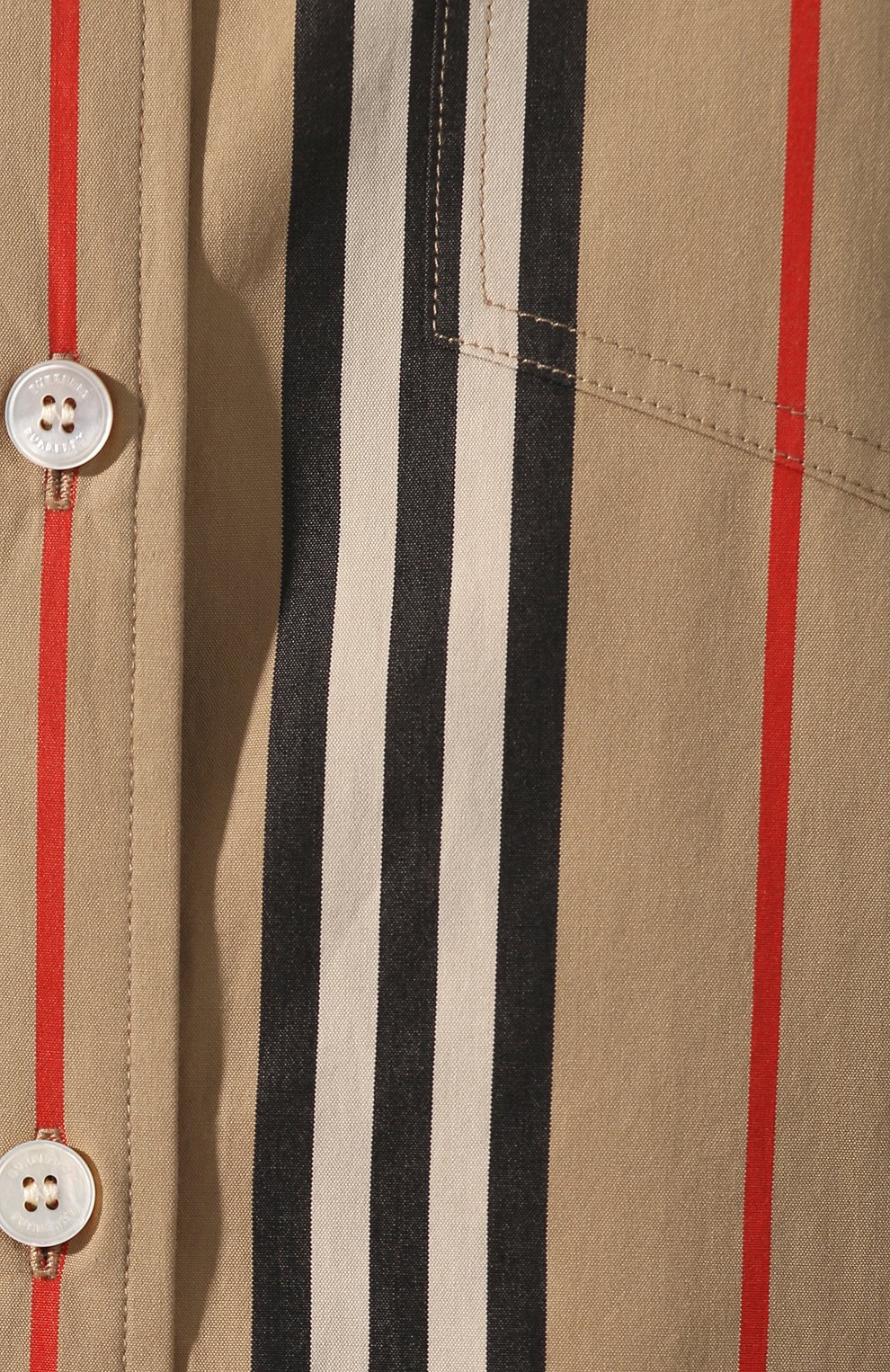Хлопковая рубашка BURBERRY, арт. 8011359, фото 5