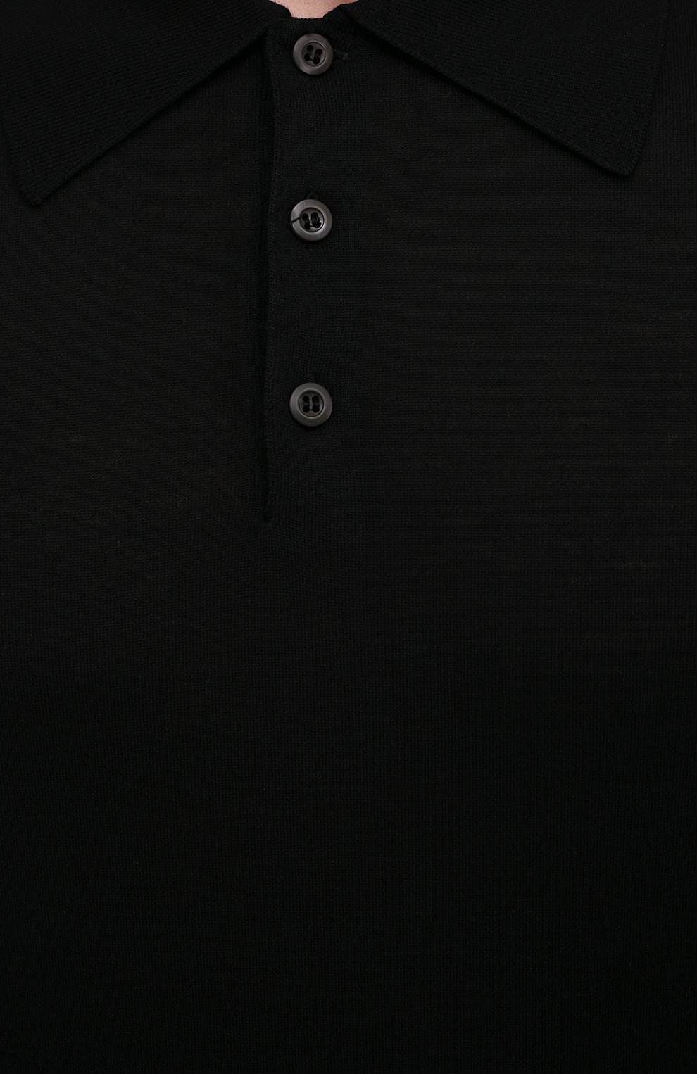 Шерстяное поло PRADA черного цвета по цене 120000 руб., арт. UMA290-C5W-F0002-151, фото 5 Шерстяное поло PRADA, арт. UMA290-C5W-F0002-151, фото 5