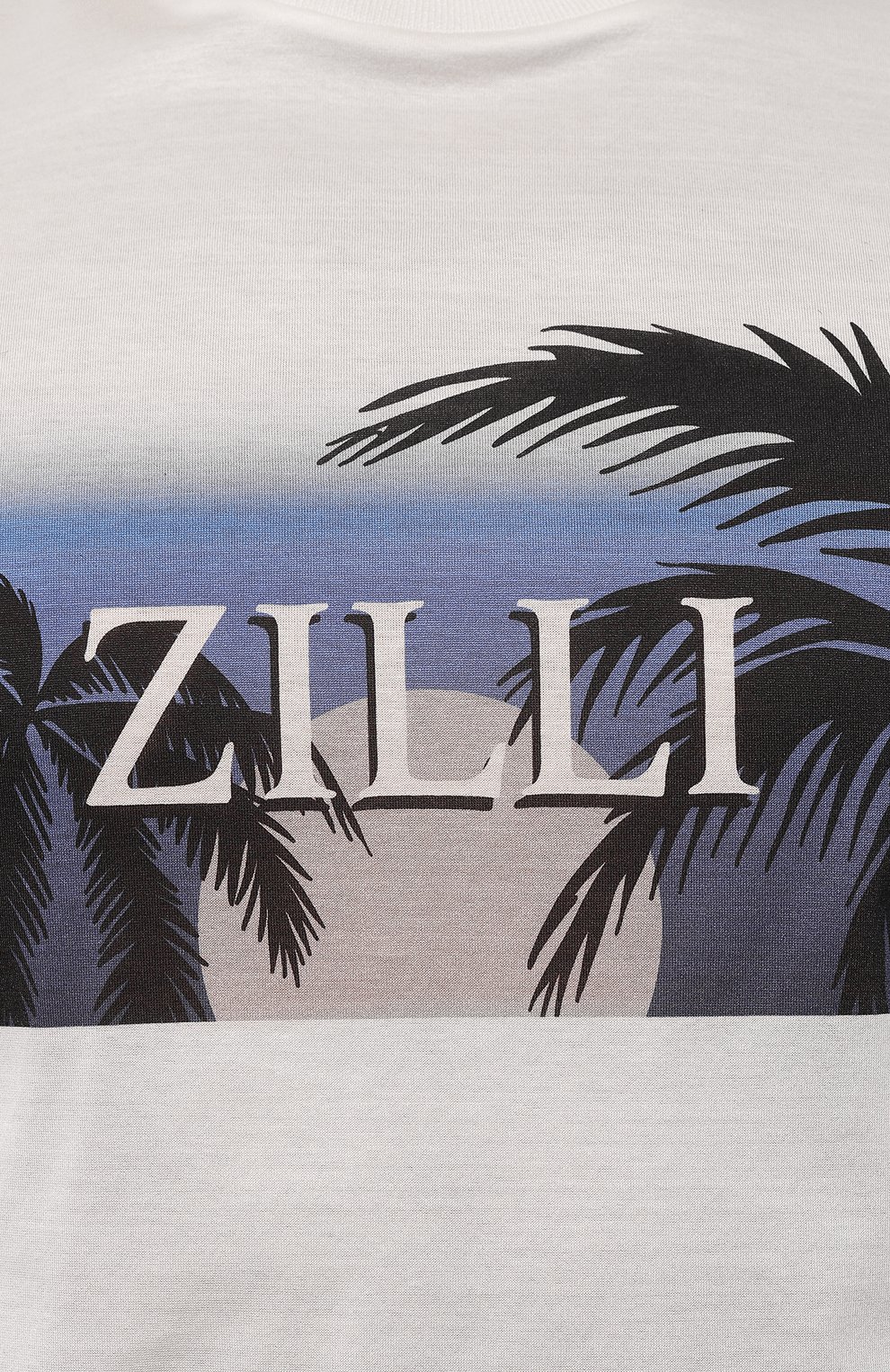 Хлопковая футболка ZILLI, арт. TSR02AM0110VZLF01, фото 5