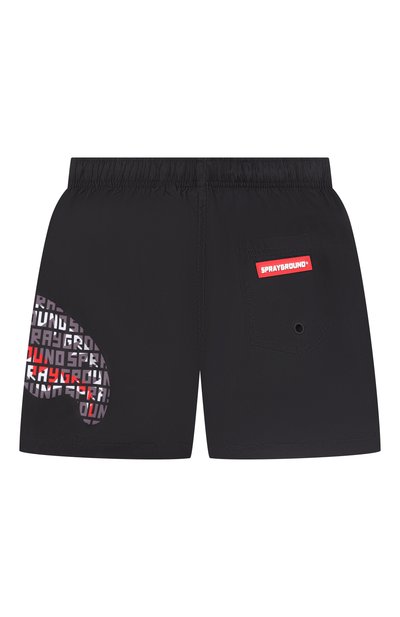 Плавки-шорты SPRAYGROUND, арт. SPY1468BLK/SHARK CENTRAL INFINITY SWIM TRUNKS, фото 2