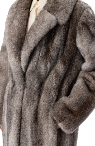 Шуба из норки РУССКИЙ МЕХ, арт. 81.3РМ, фото 4