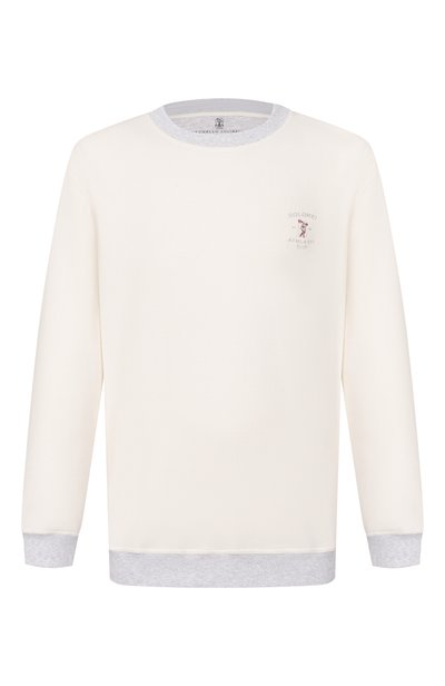 Мужской хлопковый свитшот BRUNELLO CUCINELLI, арт. MM8263390G