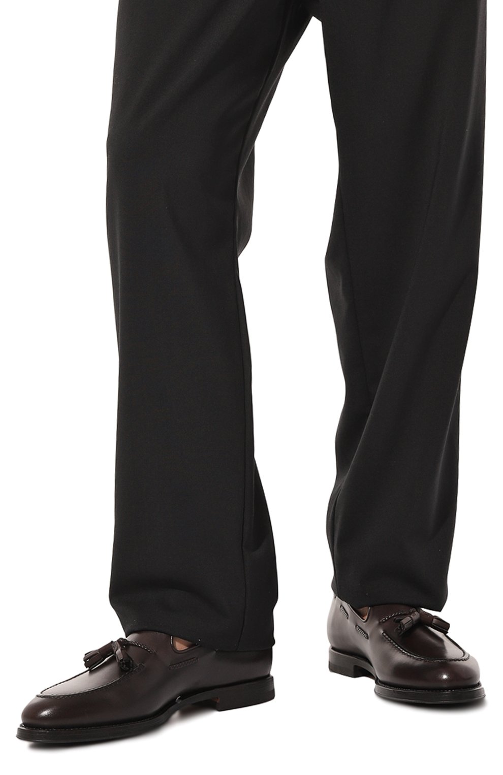 Кожаные лоферы W.GIBBS, арт. 0354001/LUX ANIL, фото 3