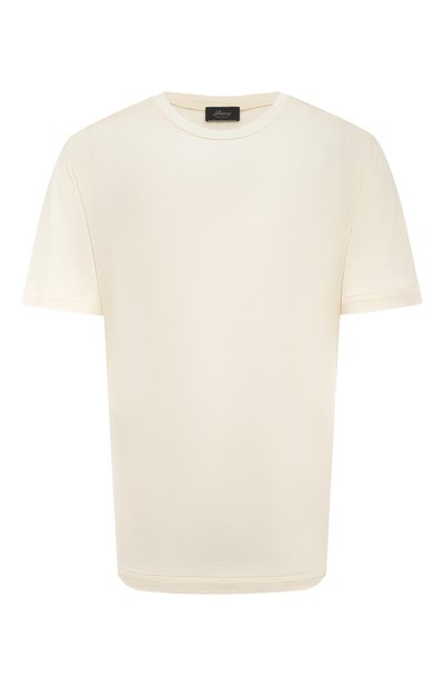 Мужская футболка из шелка и хлопка BRIONI, арт. UJPQ0L/PB624