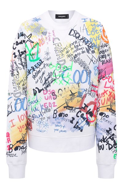 Женский хлопковый свитшот DSQUARED2, арт. S75GU0422/S25516