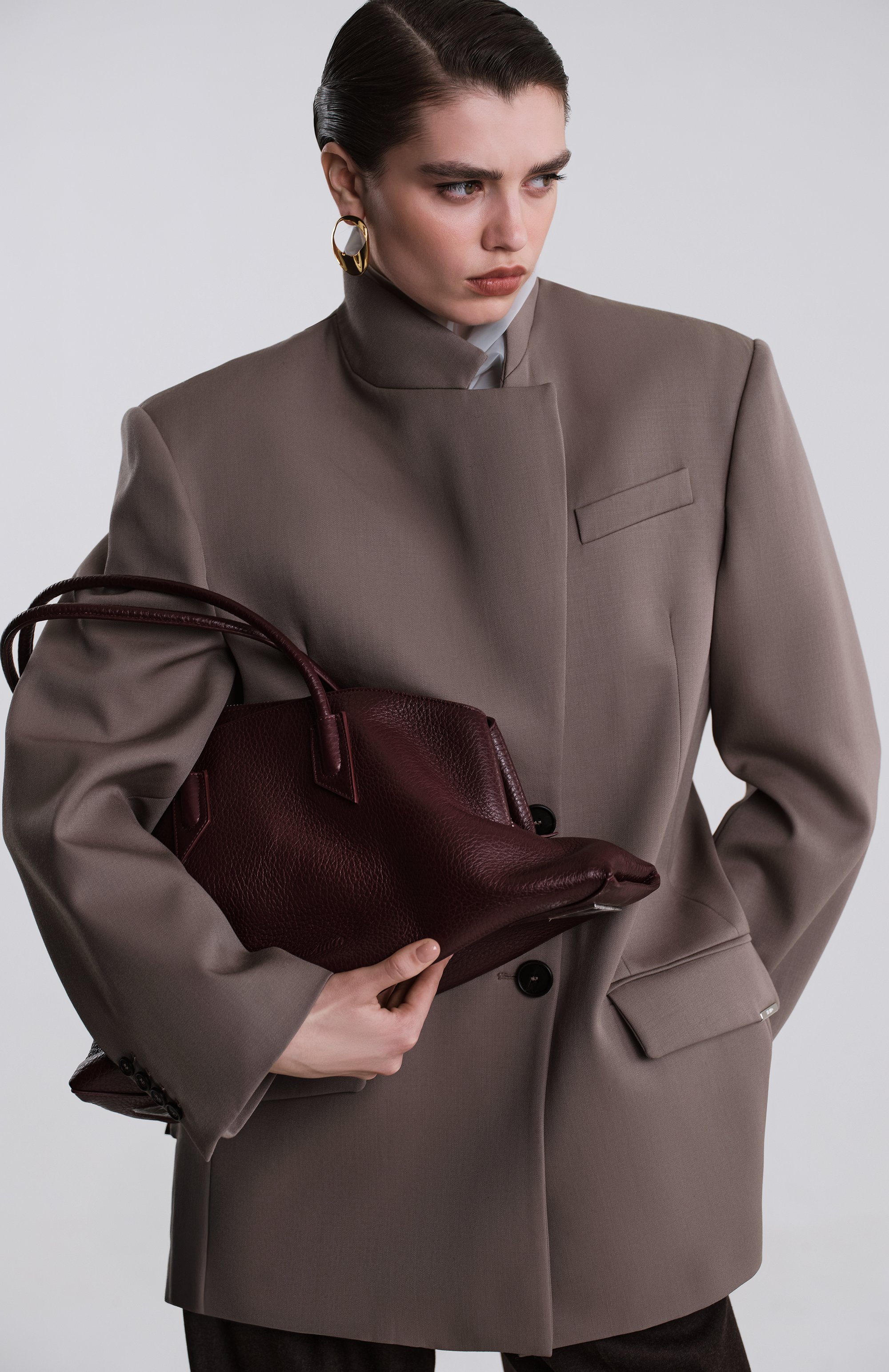 Сумка la passeggiata medium THE ATTICO, арт. 250WAH00054/LBT117AA, фото 8