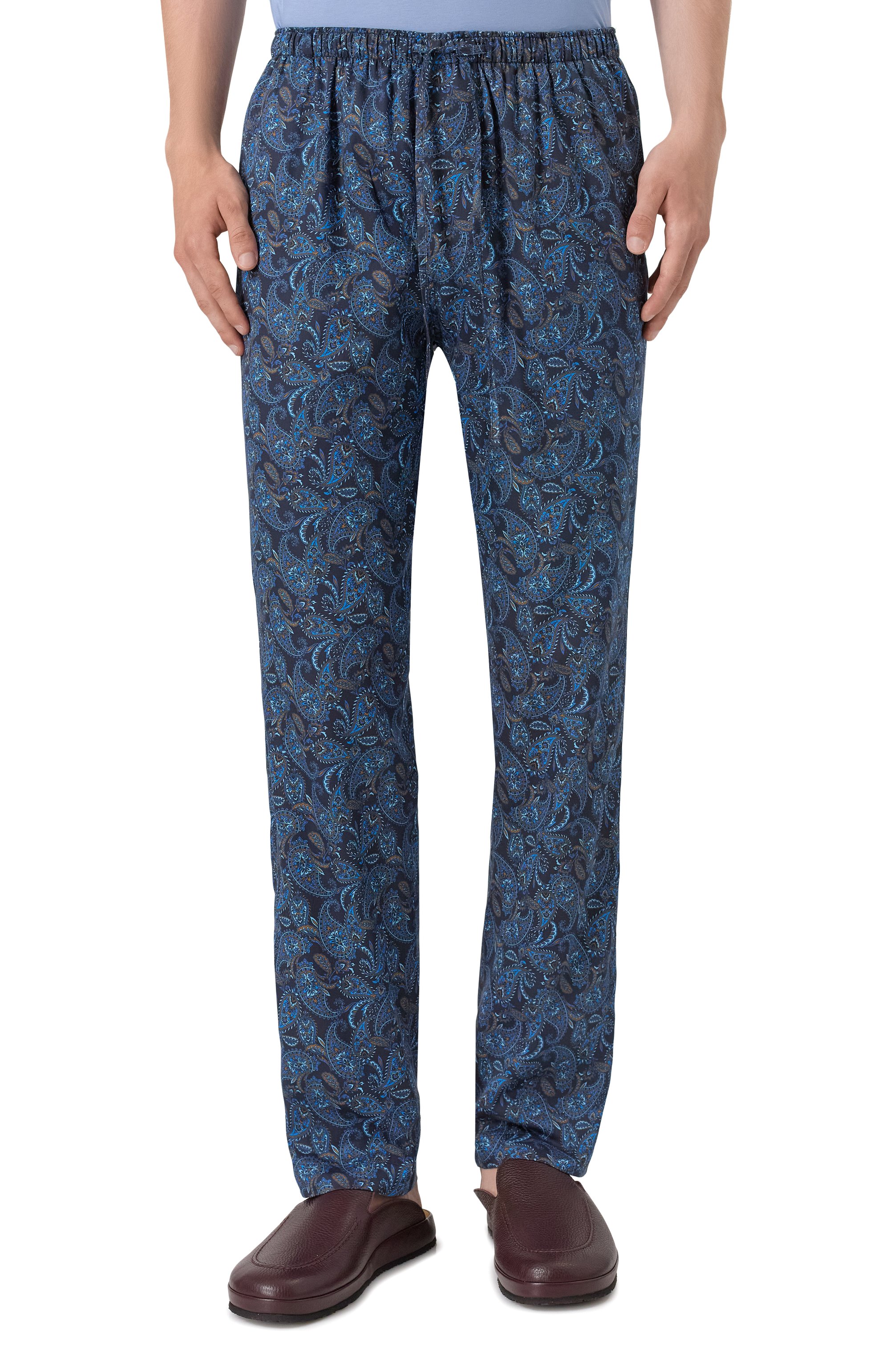 Хлопковые домашние брюки ZIMMERLI, арт. 4790-75180, фото 3