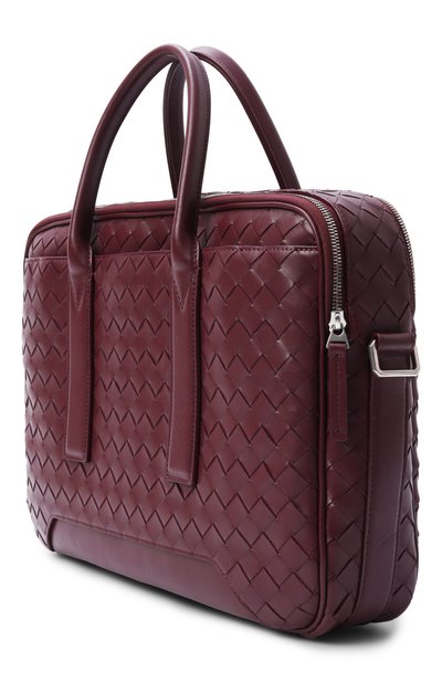 Портфель getaway large BOTTEGA VENETA бордового цвета по цене 540500 руб., арт. 766361/V2HL1, фото 3 Портфель getaway large BOTTEGA VENETA, арт. 766361/V2HL1, фото 3