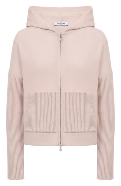 Женский кардиган из шерсти и вискозы GRAN SASSO, арт. 57241/12830