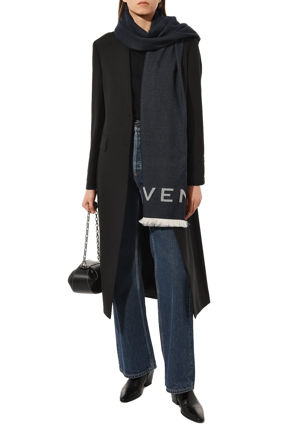 Шарф из шерсти и кашемира GIVENCHY, арт. GW7020/J5050, фото 2