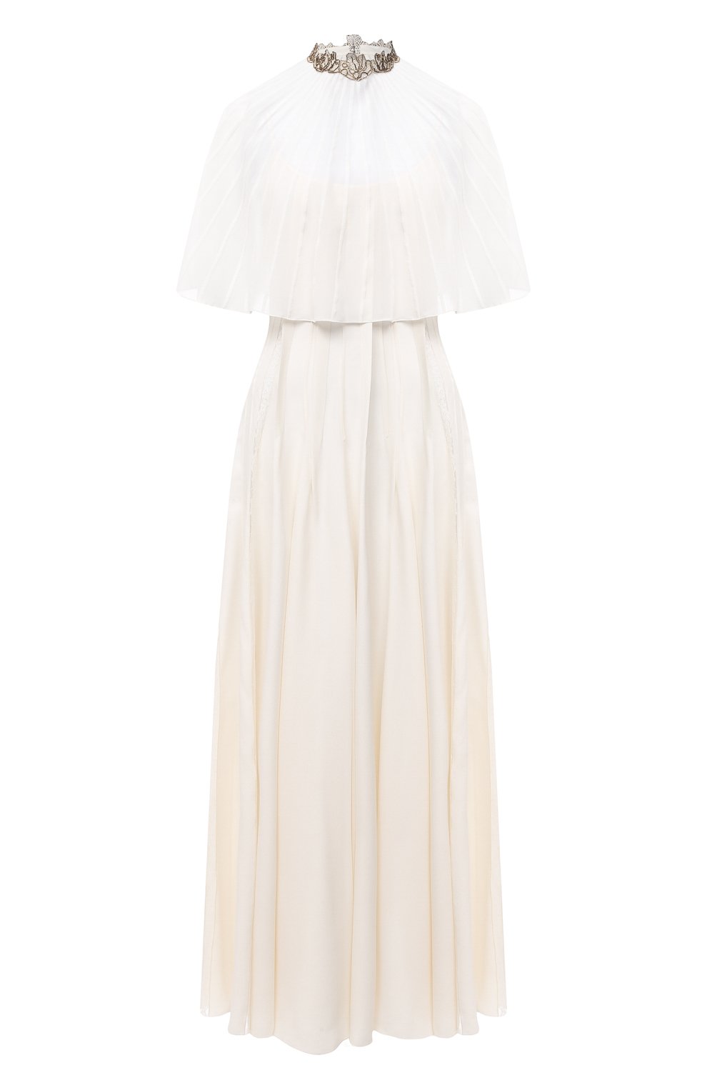 Платье CHLOÉ светло-бежевого цвета по цене 578000 руб., арт. CHC20WR032032, фото 1 Платье CHLOÉ, арт. CHC20WR032032, фото 1