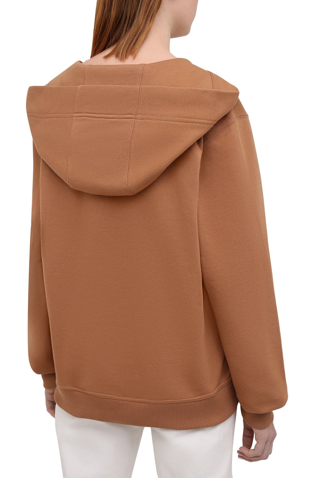 Хлопковое худи BURBERRY, арт. 8038690, фото 4