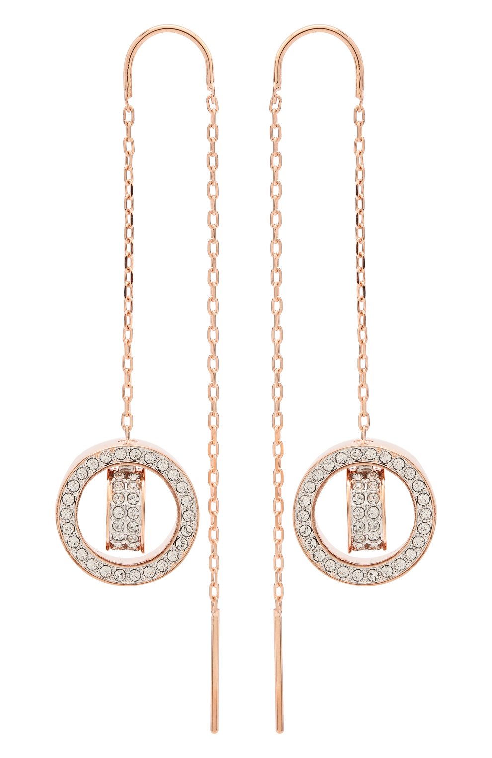 Серьги hollow SWAROVSKI золотого цвета по цене 12950 руб., арт. 5636504, фото 1 Серьги hollow SWAROVSKI, арт. 5636504, фото 1