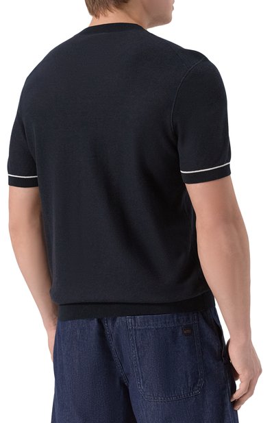 Джемпер из хлопка и лиоцелла BOSS, арт. 50537642, фото 4