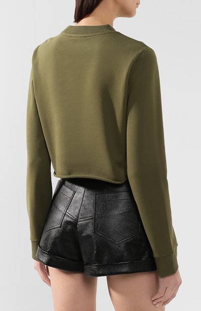Хлопковый пуловер BALMAIN, арт. TF13641/I384, фото 4