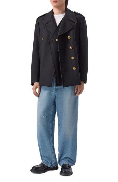 Кожаные лоферы GUCCI, арт. 851396/AADE0, фото 2