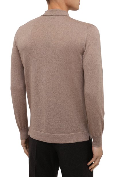 Шерстяная рубашка CANALI бежевого цвета по цене 28800 руб., арт. C0761/MK00077, фото 4 Шерстяная рубашка CANALI, арт. C0761/MK00077, фото 4