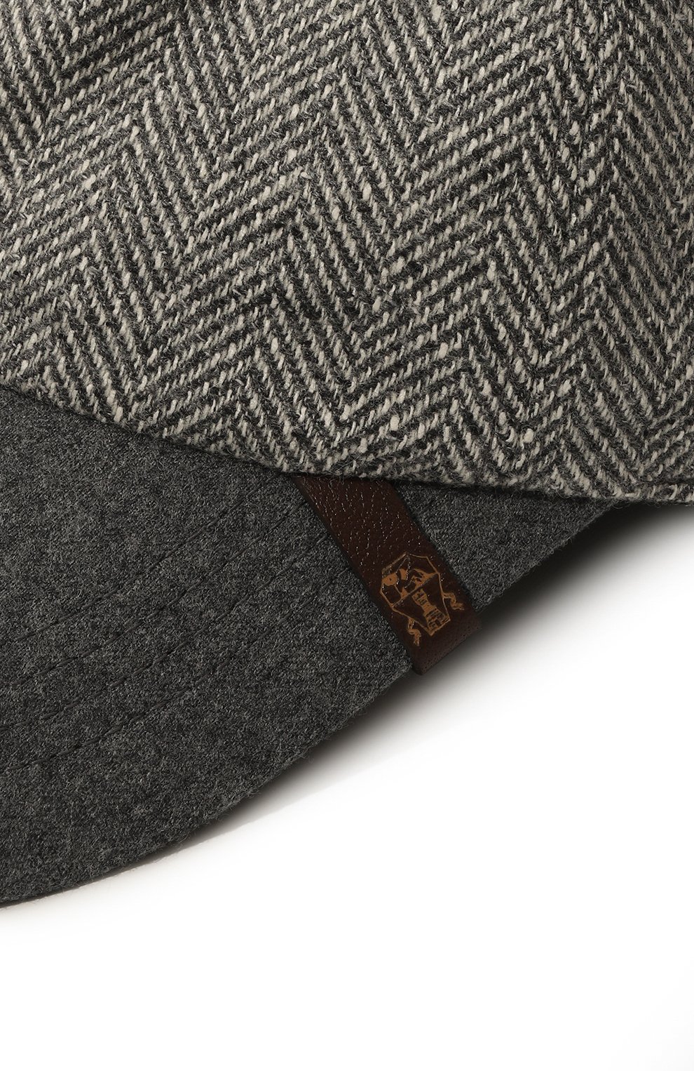 Бейсболка из шерсти и шелка BRUNELLO CUCINELLI, арт. MY4529939, фото 3
