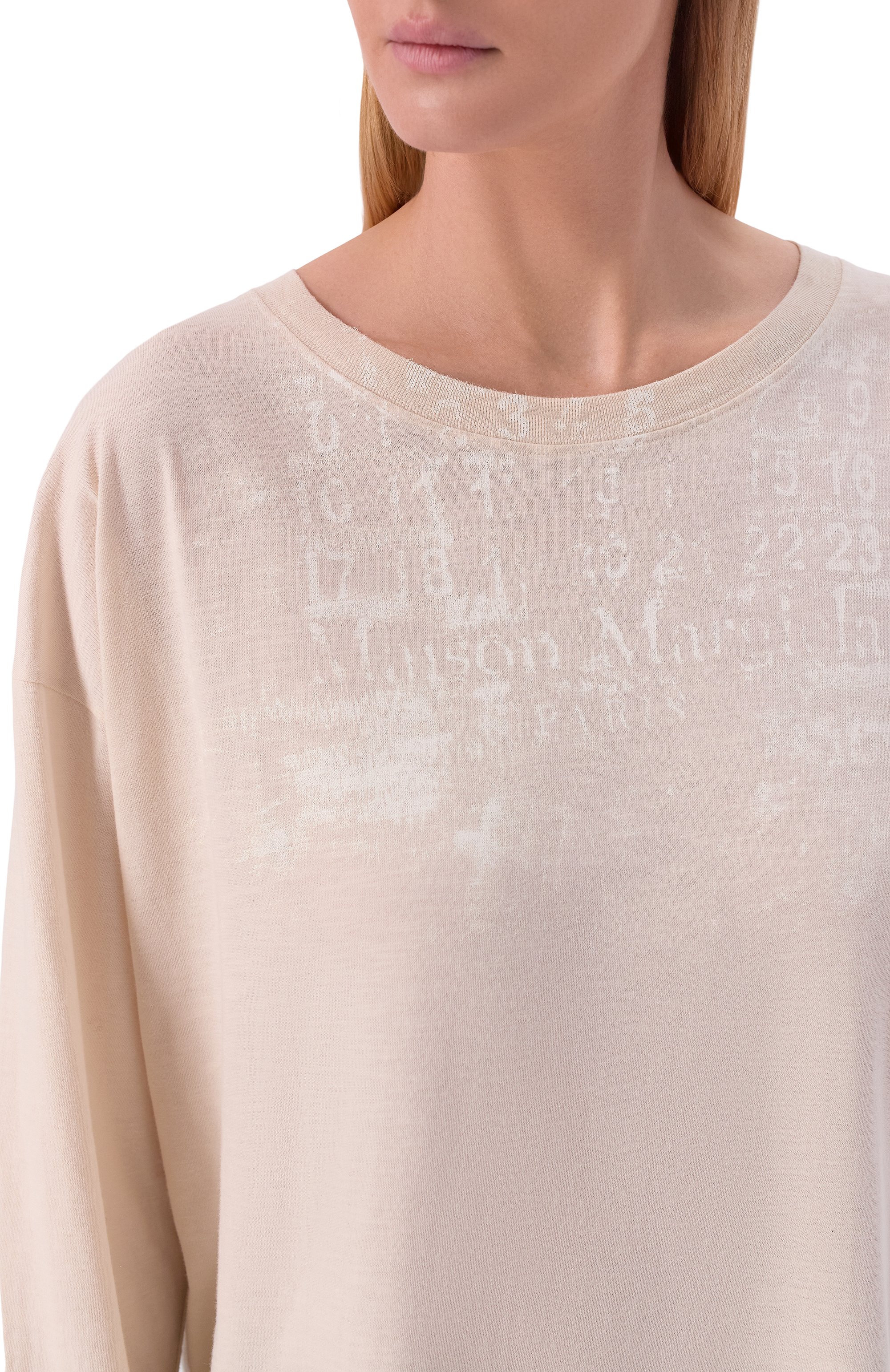 Хлопковый лонгслив MAISON MARGIELA, арт. S51GC0556/M20162, фото 5
