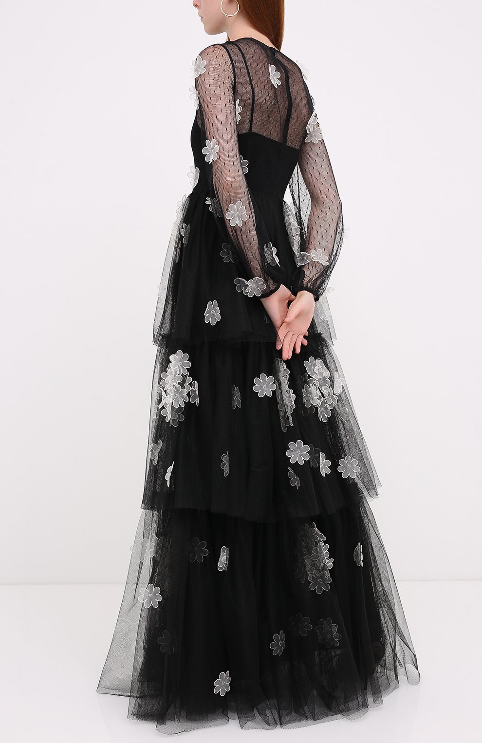 Платье-макси REDVALENTINO, арт. UR3VA14U/5B4, фото 4